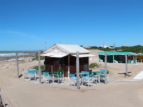 Balneario privado del Hotel Mirador frente al mar